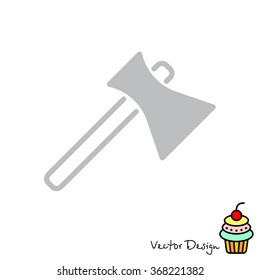 Web line icon. Axe