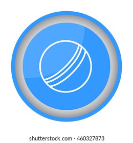 Web line icon. Ball, children's ball