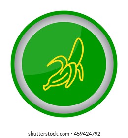 Web line icon. Banana
