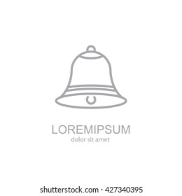 Web line icon. Bell