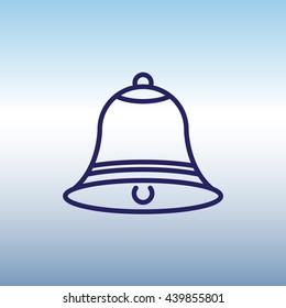 Web line icon. Bell