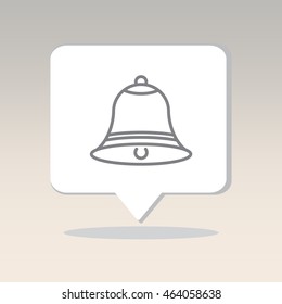 Web line icon. Bell