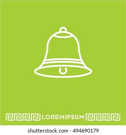 Web line icon. Bell