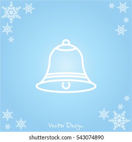 Web line icon. Bell