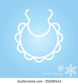 Web line icon. Bib