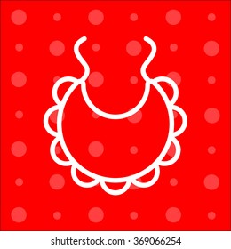 Web line icon. Bib