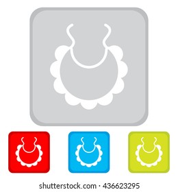 Web line icon. Bib