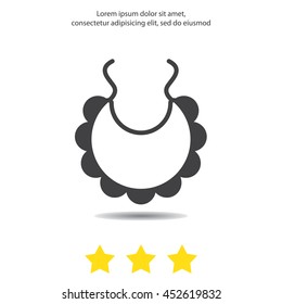 Web line icon. Bib