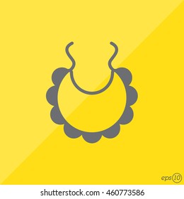 Web line icon. Bib