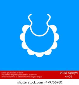 Web line icon. Bib