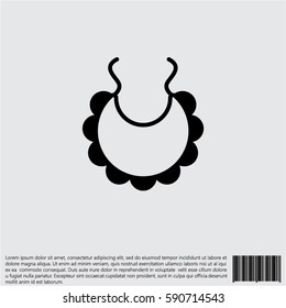 Web line icon. Bib