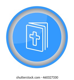 Web line icon. Bible, Holy Writ