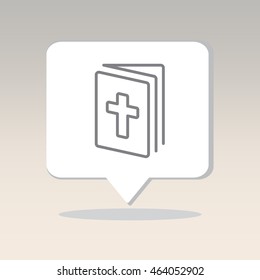 Web line icon. Bible, Holy Writ