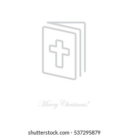 Web line icon. Bible, Holy Writ