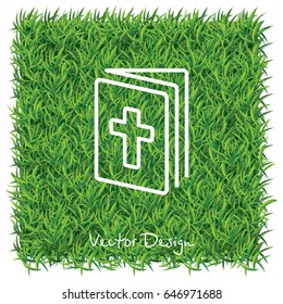 Web line icon. Bible, Holy Writ