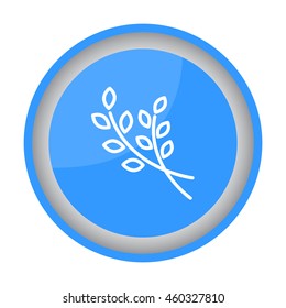 Web line icon. Branches, sprig