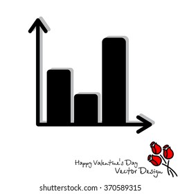 Web line icon. Business graph 