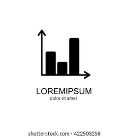 Web line icon. Business graph 