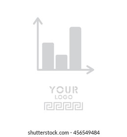 Web line icon. Business graph 