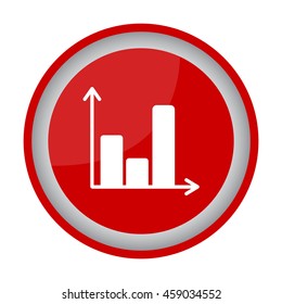 Web line icon. Business graph 