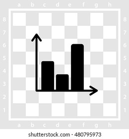 Web line icon. Business graph 