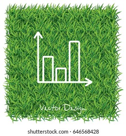 Web line icon. Business graph 