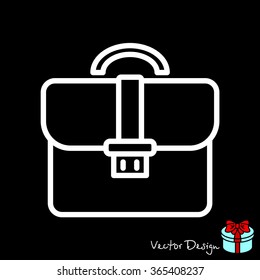 Web line icon. Business; Portfolio (briefcase)