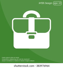 Web line icon. Business; Portfolio (briefcase)