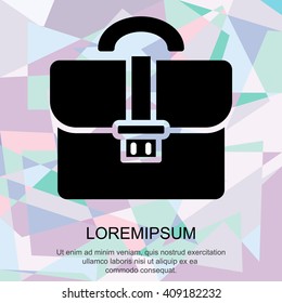 Web line icon. Business; Portfolio (briefcase)