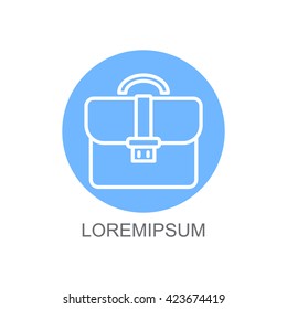 Web line icon. Business; Portfolio (briefcase)