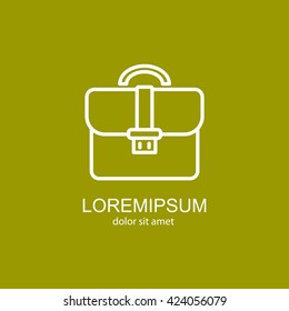Web line icon. Business; Portfolio (briefcase)