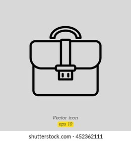 Web line icon. Business; Portfolio (briefcase)