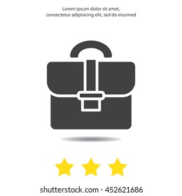 Web line icon. Business; Portfolio (briefcase)