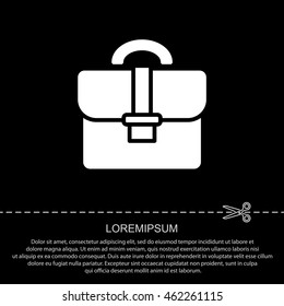 Web line icon. Business; Portfolio (briefcase)