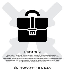 Web line icon. Business; Portfolio (briefcase)