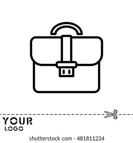 Web line icon. Business; Portfolio (briefcase)