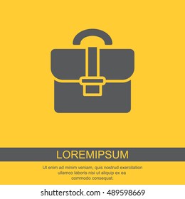 Web line icon. Business; Portfolio (briefcase)