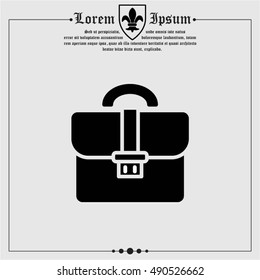 Web line icon. Business; Portfolio (briefcase)
