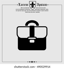 Web line icon. Business; Portfolio (briefcase)
