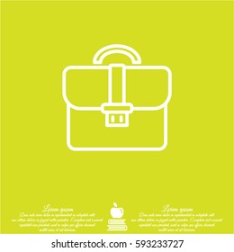 Web line icon. Business; Portfolio (briefcase)