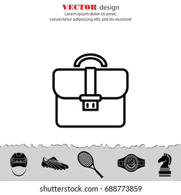 Web line icon. Business; Portfolio (briefcase)