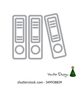 Web line icon. Business; Sigregators (folder, catalog)