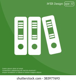 Web line icon. Business; Sigregators (folder, catalog)