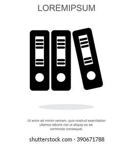 Web line icon. Business; Sigregators (folder, catalog)