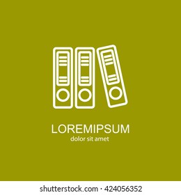 Web line icon. Business; Sigregators (folder, catalog)