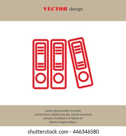 Web line icon. Business; Sigregators (folder, catalog)