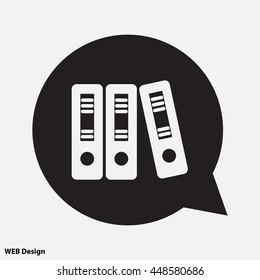 Web line icon. Business; Sigregators (folder, catalog)