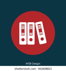 Web line icon. Business; Sigregators (folder, catalog)