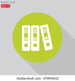 Web line icon. Business; Sigregators (folder, catalog)