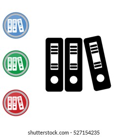 Web line icon. Business; Sigregators (folder, catalog)